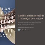 1 Sistema Internacional de Transcricao do Coreano